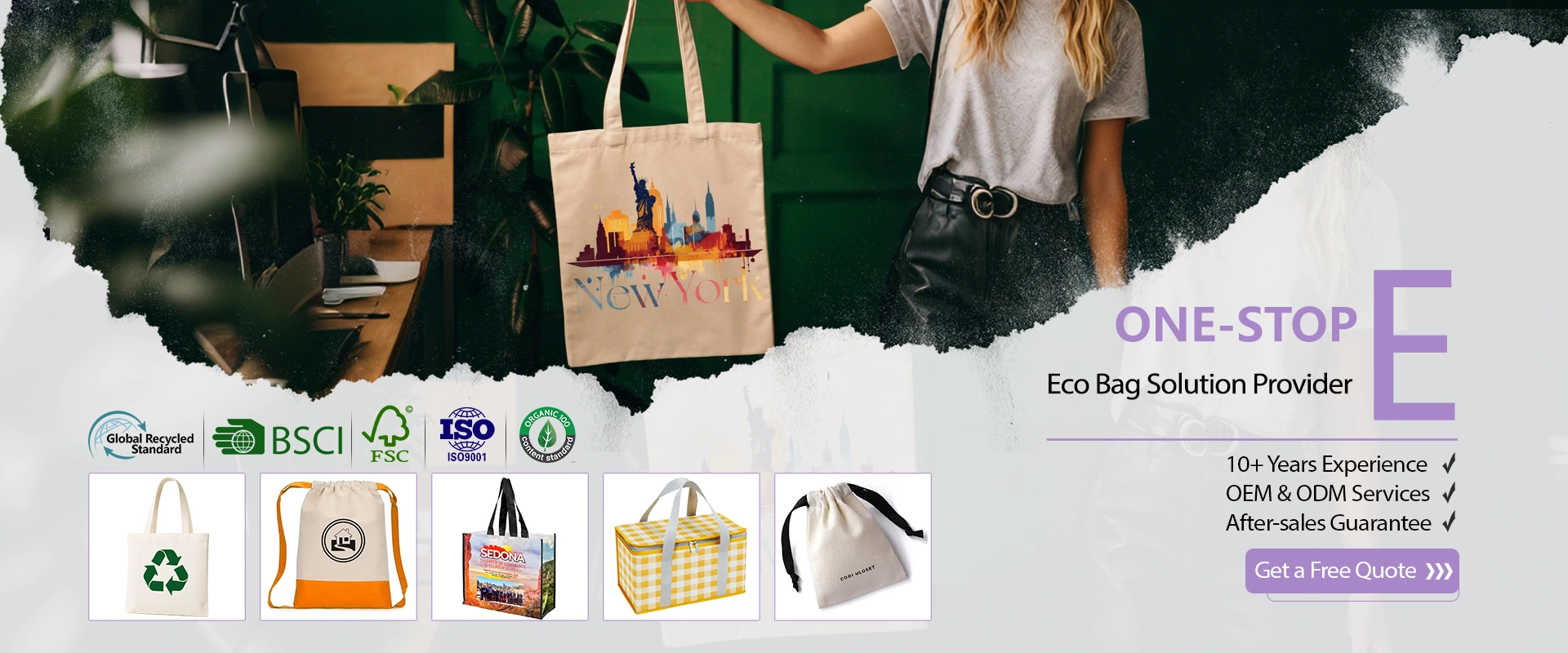 Nhà sản xuất túi RPET