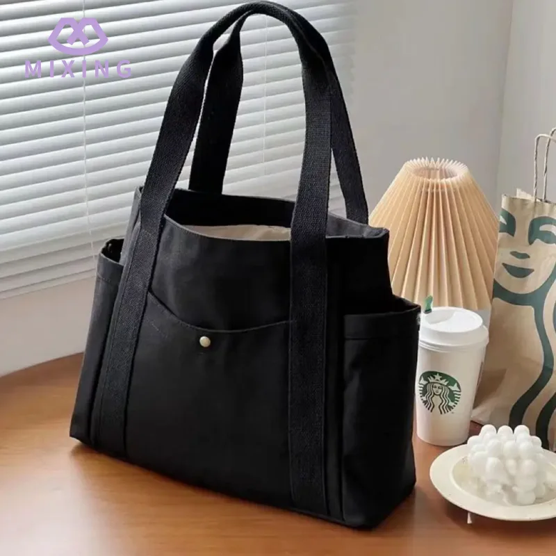 Tại sao nên chọn phối túi tote canvas có dây kéo?