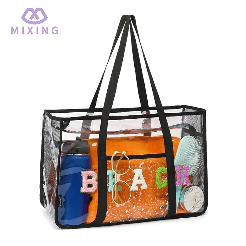 Túi tote bãi biển rõ ràng cho phụ nữ